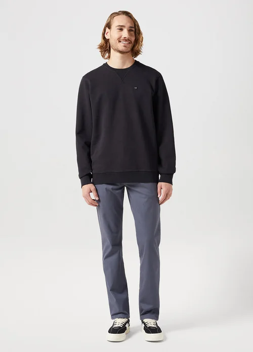 Wrangler Sign Off Crew Black