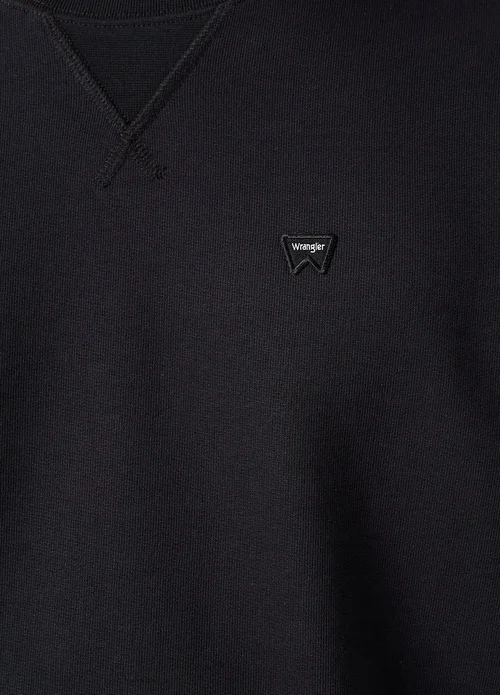 Wrangler Sign Off Crew Black