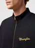 Wrangler Funnel Neck Zip Black - 112350548