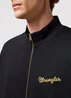 Wrangler Funnel Neck Zip Black