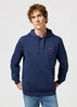 Wrangler Sign Off Hoodie Navy