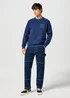 Wrangler Casey Jones Sweatshirt Navy