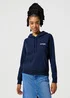 Wrangler Regular Hoodie Navy