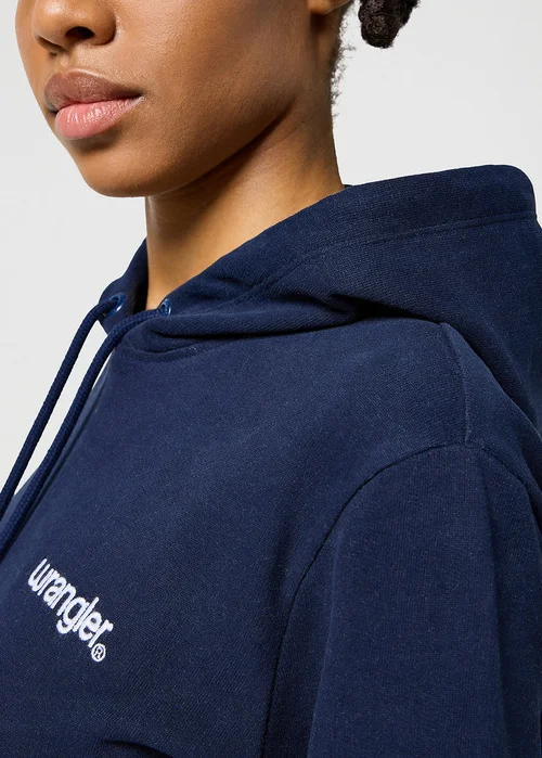 Wrangler Regular Hoodie Navy