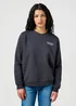 Wrangler Regular Sweat Faded Black