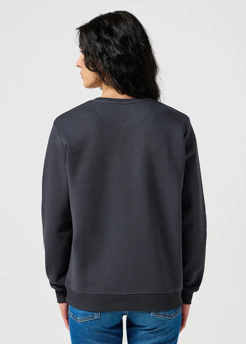 Wrangler Regular Sweat Faded Black