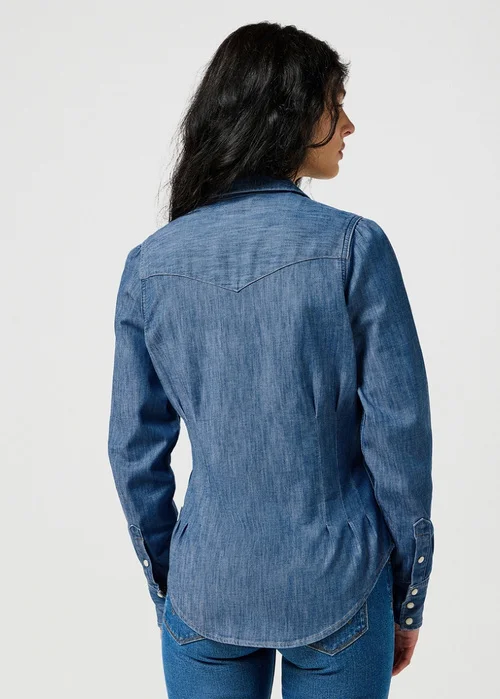 Wrangler Slim Waisted Blouse Vintage Fade