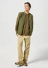 Wrangler Casey Jones Sweatshirt Ivy Green