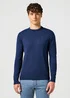 Wrangler Knit Sweater Navy