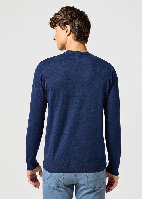 Wrangler Knit Sweater Navy