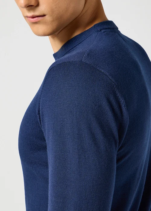 Wrangler Knit Sweater Navy