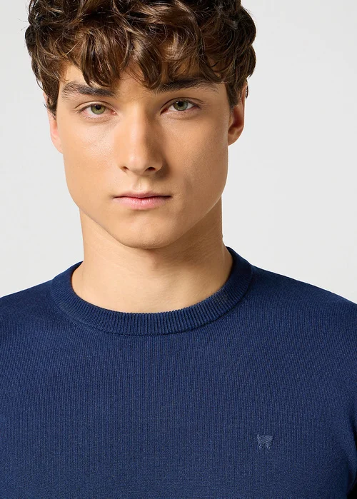 Wrangler Knit Sweater Navy