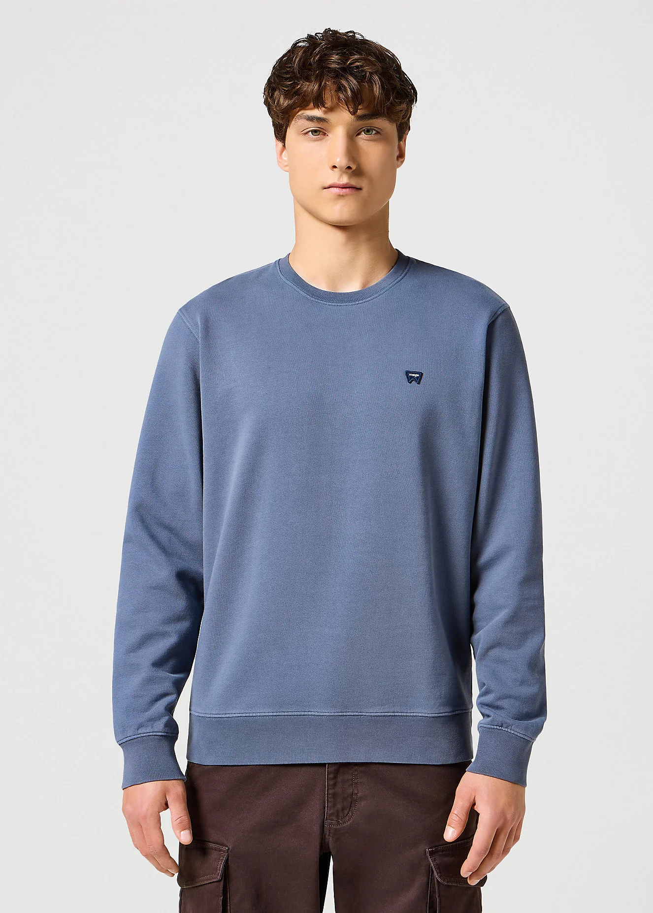 Wrangler Sign Off Crew Grisaille