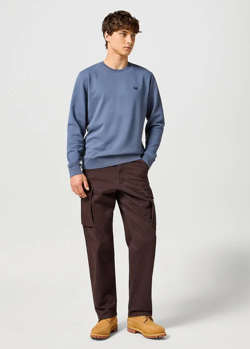 Wrangler Sign Off Crew Grisaille