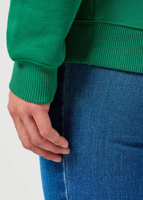 Wrangler Regular Sweat Verdant Green