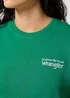 Wrangler Regular Sweat Verdant Green