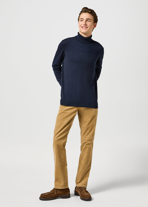 Wrangler Turtleneck Dark Navy - 112357296