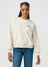 Lee Oversized Sweatshirt Vintrage White - 112356457