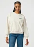 Wrangler Oversized Sweatshirt Vintage White