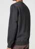 Wrangler Crewneck Sweatshirt Faded Black