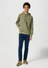 Wrangler Graphic Hoodie Dusty Olive