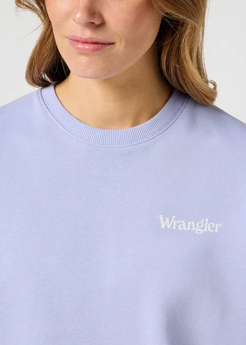 Wrangler Regular Sweat Sweet Lavender