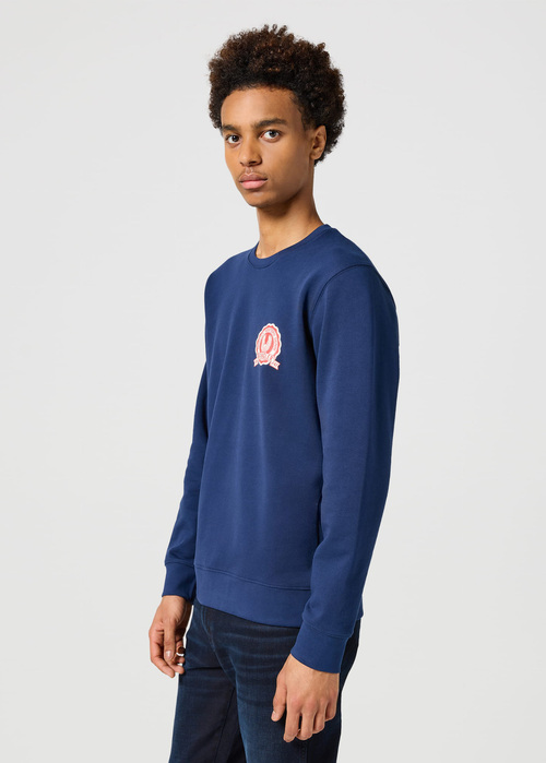 Wrangler Graphic Sweatshirt Navy