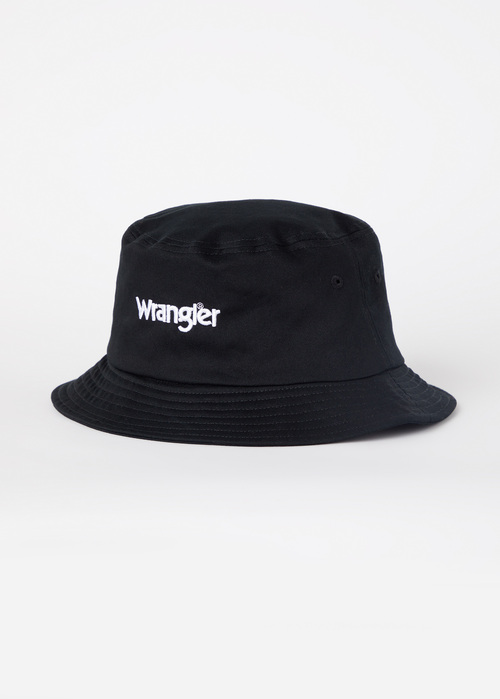 Wrangler Bucket Cap Black - W0X4U5100