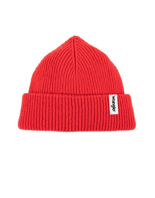 Wrangler Sign Off Beanie Red