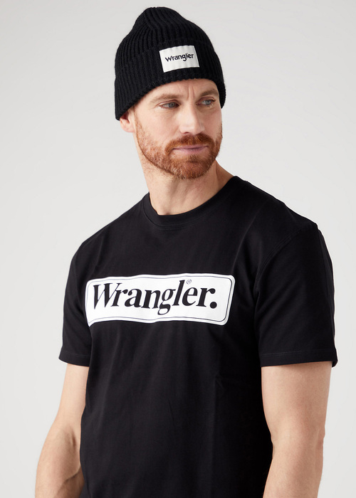 Wrangler Bib Beanie Black - W0L1UH100