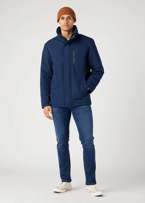 Wrangler Sign Off Beanie Leather Brown