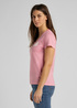 Lee V Neck Palm Tree Tee Pink - L40MEHNL