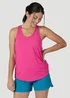 Wrangler Atg Racerback Tank Pink Yarrow