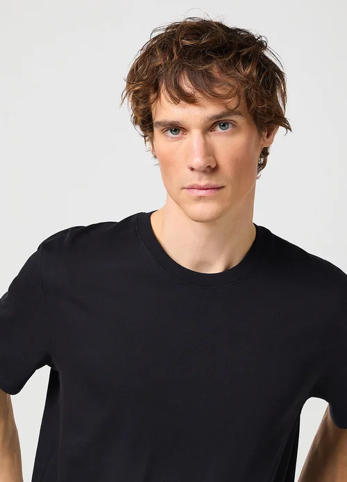 Wrangler 2 Pack Tee Black