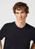 Wrangler 2 Pack Tee Black