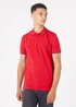 Wrangler Polo T Shirt Red