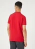 Wrangler Polo T Shirt Red