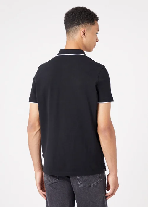 Wrangler Polo Shirt Black