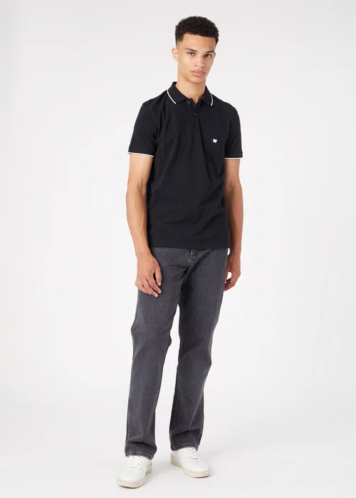 Wrangler Polo Shirt Black