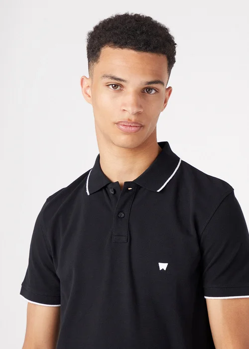Wrangler Polo Shirt Black