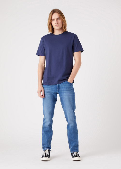 Wrangler 2 Pack Tee Navy - W7G9DH114