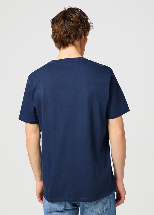 Wrangler 2pack Sign Off Tee True Navy