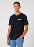 Wrangler Logo Tee Faded Black - W760EEXV6