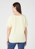 Wrangler Drapey V Neck Tee French Vanil - W7XKEVX6Z