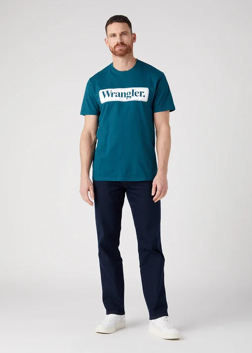 Wrangler Tee Deep Teal Green