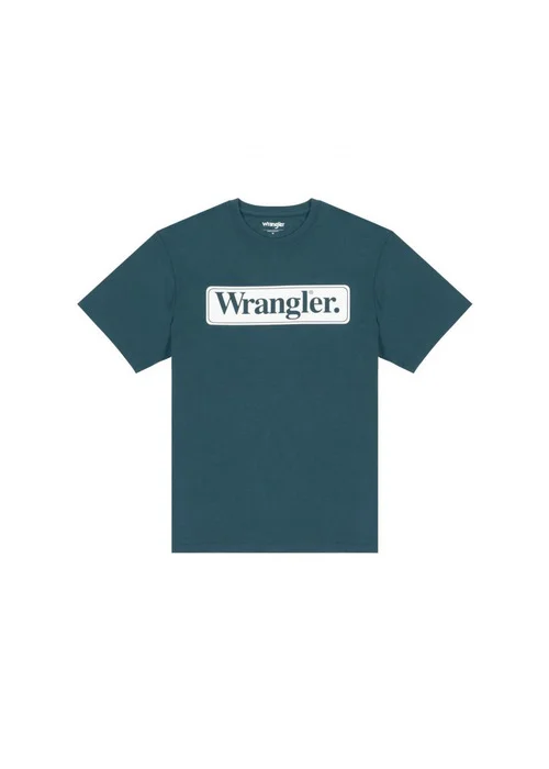 Wrangler Tee Deep Teal Green