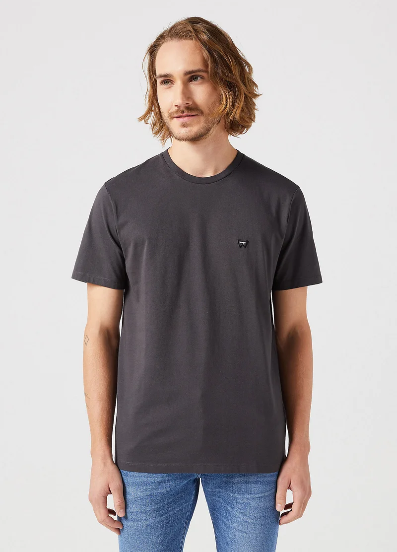 Wrangler Sign Off Tee Faded Black