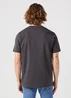 Wrangler Sign Off Tee Faded Black