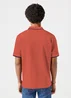 Wrangler Polo Shirt Burnt Sienna