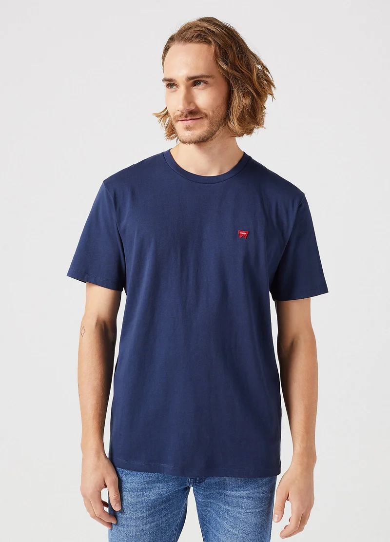 Wrangler Sign Off Tee Navy